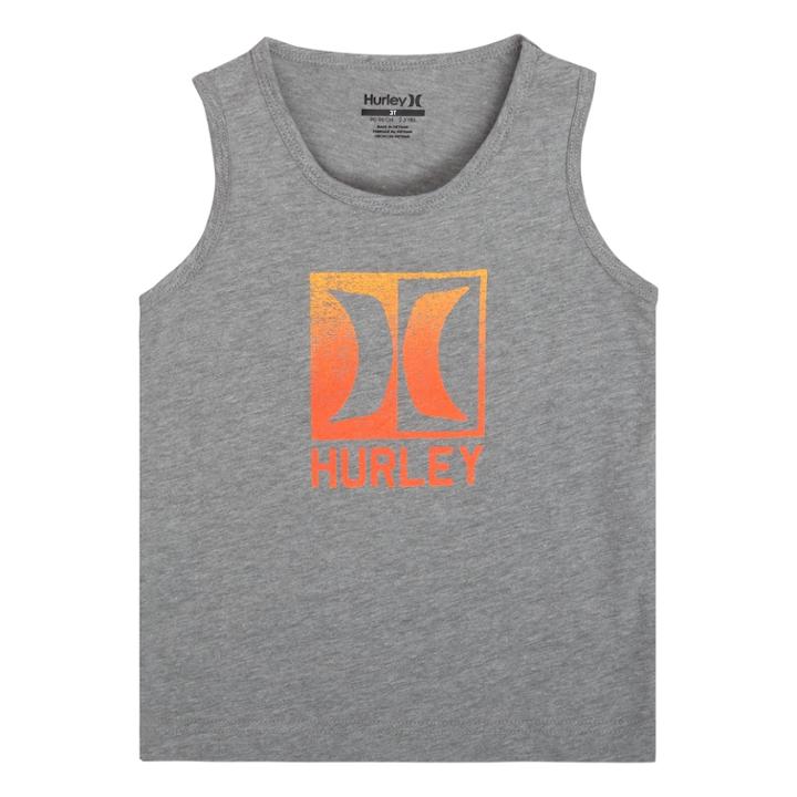 Toddler Boy Hurley Logo Tank Top, Size: 2t, Grey