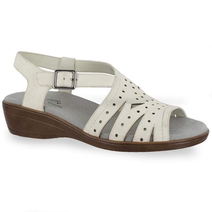 Easy Street Roxanne Women's Sandals, Size: 9.5 Wide, White