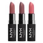 Nyx Professional Makeup Velvet Matte Lipstick Set 2, Multicolor