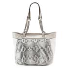 Jennifer Lopez Chain Link Lisbeth Shopper, Women's, Dark Grey