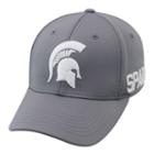 Top Of The World, Adult Michigan State Spartans Bolster One-fit Cap, Med Grey