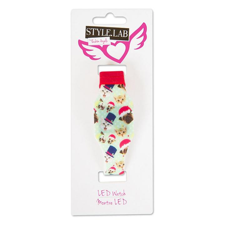 Girls 7-16 Fashion Angels Holiday Animals Watch, Girl's, Multicolor