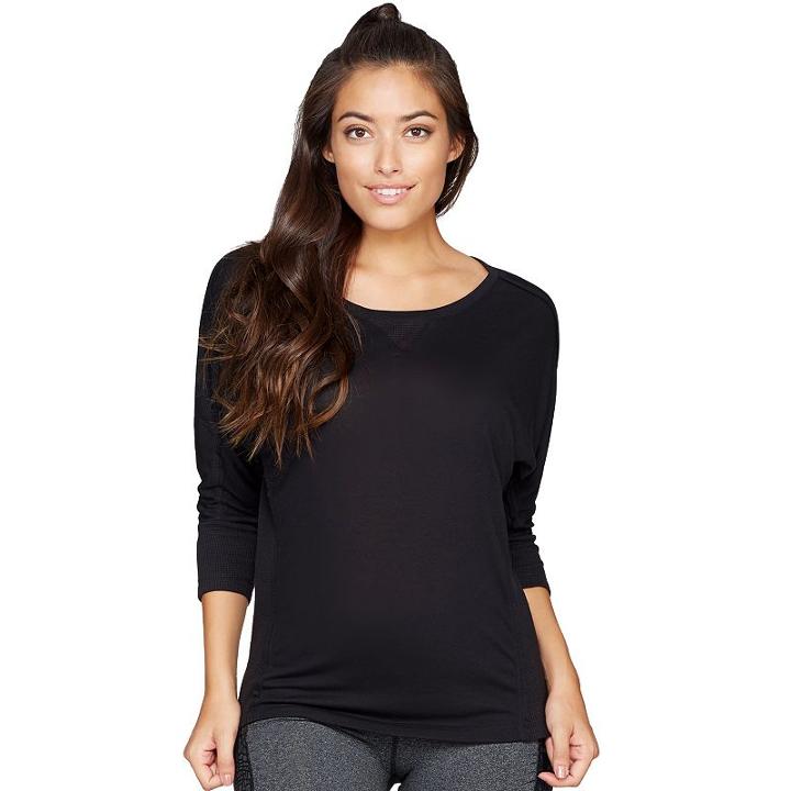 Women's Colosseum Sidewalk Dolman Top, Size: Small, Black