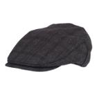 Men's Dockers&reg; Plaid Wool-blend Ivy Cap, Size: S/m, Dark Grey