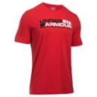 Men's Under Armour Shield Tee, Size: Xxl, Red