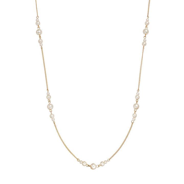 Lc Lauren Conrad Long Necklace, Women's, Yellow