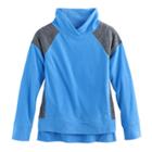 Girls 7-16 & Plus Size So&reg; Microfleece Cowlneck Pullover, Size: 12 1/2, Blue