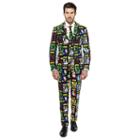 Men's Opposuits Slim-fit Star Wars Strong Force Suit & Tie Set, Size: 36 - Regular, Ovrfl Oth