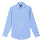 Boys 6-20 Chaps Gingham Button-down Shirt, Size: 14-16, Med Blue