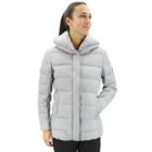 Women's Adidas Outdoor Nuvic Down-fill Heather Puffer Jacket, Size: Small, Grey
