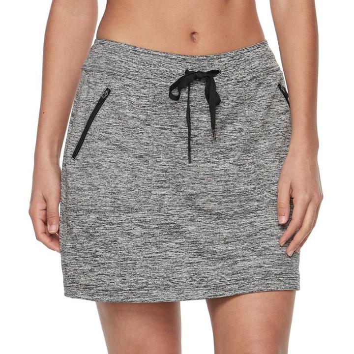 Women's Tek Gear&reg; Weekend Skort, Size: Xs, Dark Grey