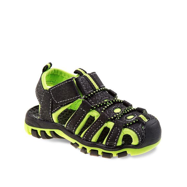 Rugged Bear Toddler Boys' Sport Sandals, Boy's, Size: 9 T, Black