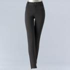Women's Simply Vera Vera Wang Ponte Skinny Pants, Size: S Long, Light Grey