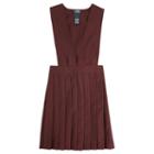 Girls 4-20 & Plus Size French Toast School Uniform Long Pleated Jumper, Girl's, Size: 18, Med Red