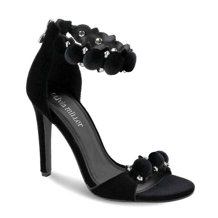 Olivia Miller Eastport Women's High Heel Sandals, Size: 6.5, Black