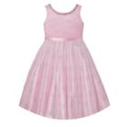 Girls 7-16 American Princess Pastel Rhinestone Embellished Dress, Size: 12, Pink Ovrfl