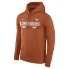 Men's Nike Texas Longhorns Therma-fit Hoodie, Size: Large, Drk Orange