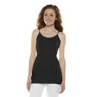 Juniors' So&reg; Seamless Tunic Cami, Girl's, Size: Xs, Black