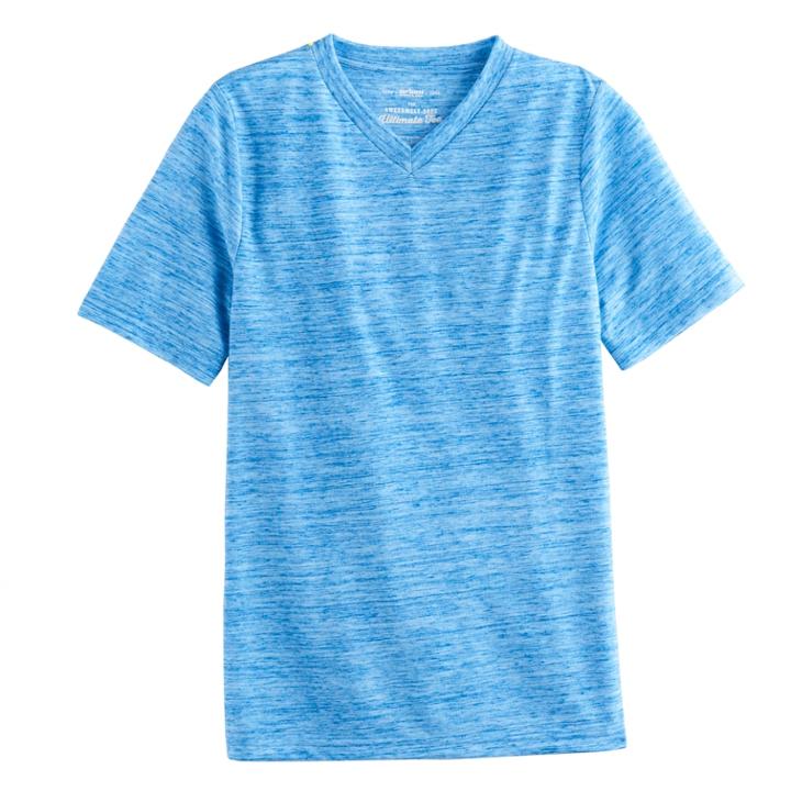 Boys 8-20 Urban Pipeline&reg; Ultimate Textured V-neck Tee, Size: Xl, Blue (navy)