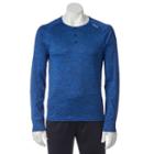 Men's Fila Sport&reg; Elevated Henley Top, Size: Xl, Med Blue
