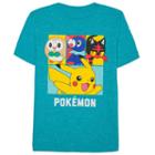 Boys 8-20 Pokemon Group Tee, Boy's, Size: Small, Blue Other