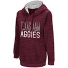 Women's Campus Heritage Texas A & M Aggies Throw-back Pullover Hoodie, Size: Xxl, Med Red