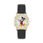 Disney's Mickey Mouse Women's Two Tone Watch, Size: Small, Black