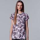 Women's Simply Vera Vera Wang Essential Popover Top, Size: Medium, Natural