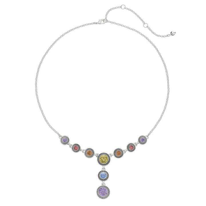 Napier Simulated Crystal Y Necklace, Women's, Multicolor