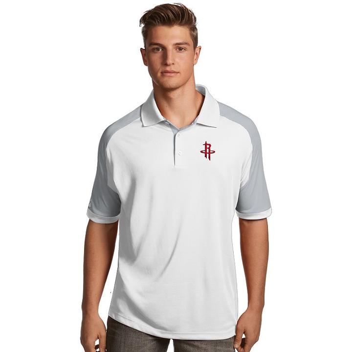 Men's Antigua Houston Rockets Century Polo, Size: Small, White