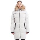 Women's Noize Hooded Puffer Walker Jacket, Size: Small, Light Grey