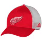 Adult Adidas Detroit Red Wings Mesh-back Structured Flex-fit Cap, Men's, Size: S/m, Multicolor