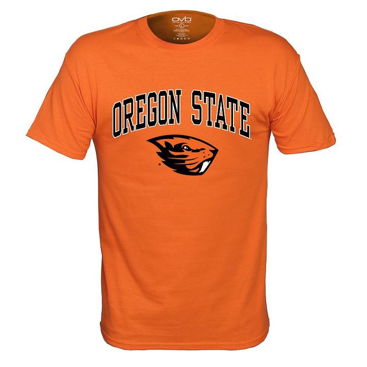 Men's Oregon State Beavers Pride Mascot Tee, Size: Small, Orange