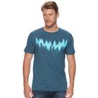 Men's Apt. 9&reg; Mountain Block Tee, Size: Large, Dark Blue