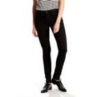 Women's Levi's&reg; Mid Rise Skinny Jeans, Size: 16/33short, Black