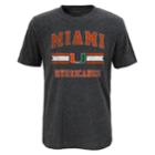 Boys 4-18 Miami Hurricanes Player Pride Tee, Size: 12-14, Grey