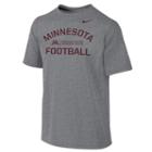 Boys 8-20 Nike Minnesota Golden Gophers Legend Lift Dri-fit Tee, Boy's, Size: S(8), Grey Other