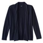 Girls 7-16 Chaps Open Front Cardigan, Girl's, Size: 16, Blue (navy)