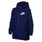Boys 8-20 Nike Woven Hoodie Jacket, Size: Large, Blue