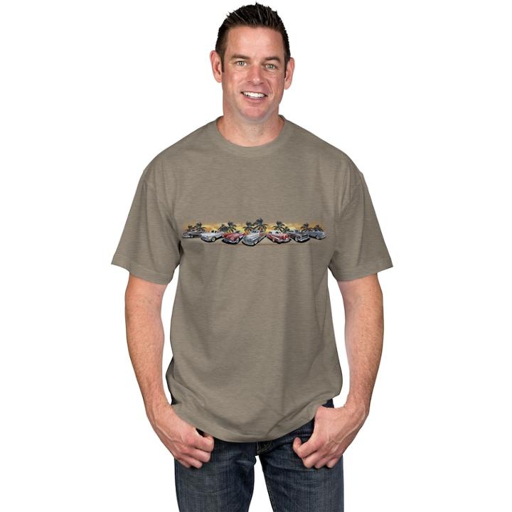 Big & Tall Newport Blue Classic Vehicle Graphic Tee, Men's, Size: 3xl Tall, Beige Oth