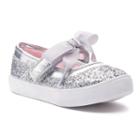 Carter's Shine 2 Toddler Girls' Mary Jane Shoes, Size: 10 T, Silver