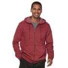 Men's Tek Gear&reg; Ultra Soft Fleece Hoodie, Size: Large, Red