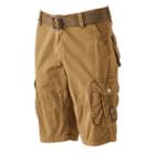 Men's Xray Belted Cargo Shorts, Size: 32, Brown