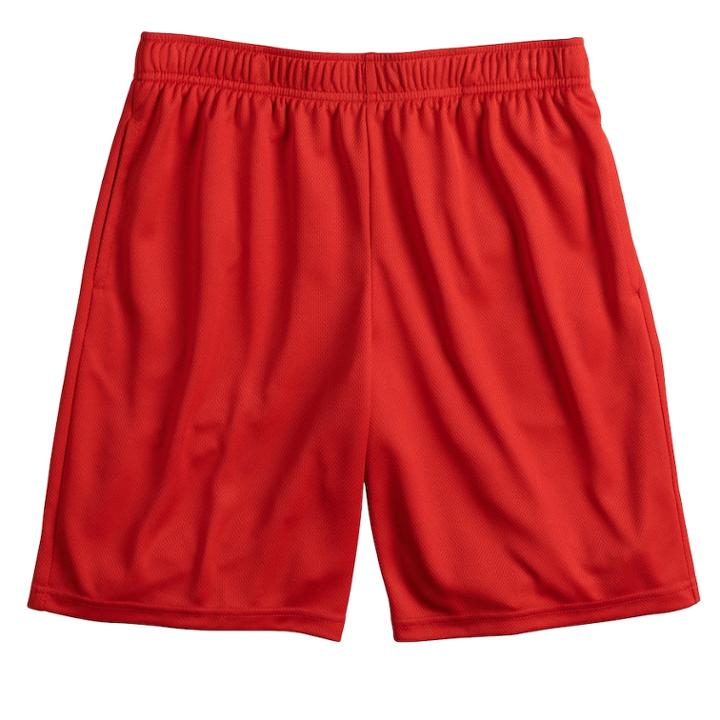 Boys 8-20 Tek Gear&reg; Mesh Shorts, Size: Small, Med Red