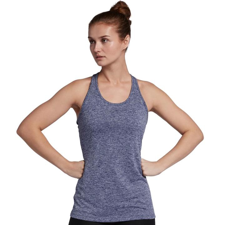 Women's Nike Dry Training Racerback Tank, Size: Small, Med Blue