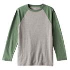 Boys 8-20 Urban Pipeline&reg; Ultimate Raglan Tee, Size: Large, Med Green