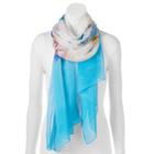Love This Life Dip-dyed Oblong Scarf, Women's, Blue Other