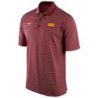 Men's Nike Usc Trojans Striped Stadium Dri-fit Performance Polo, Size: Xl, Dark Red