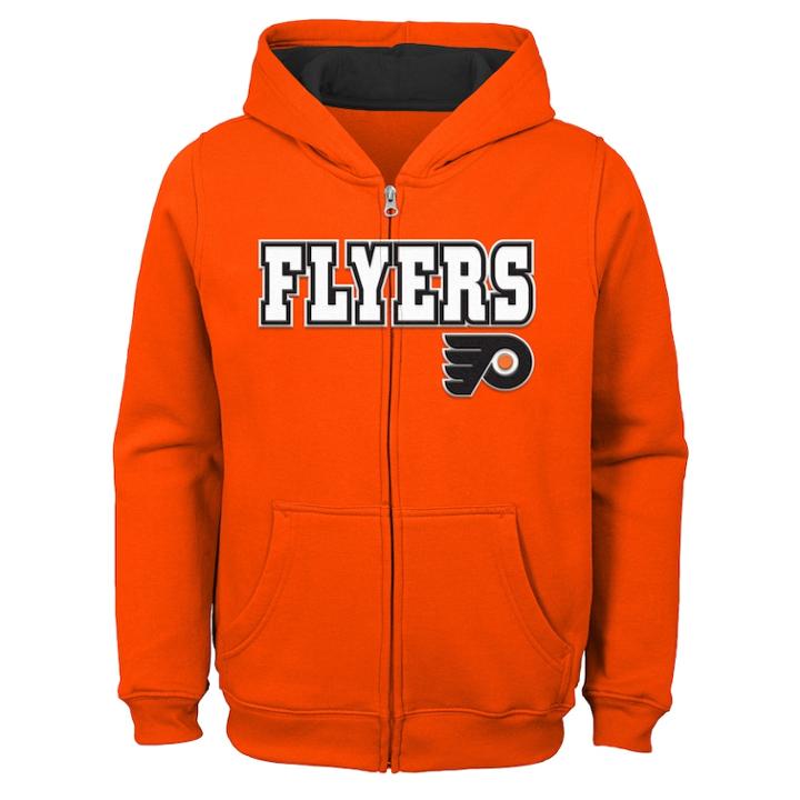 Boys 8-20 Philadelphia Flyers Stated Hoodie, Size: L 14-16, Orange