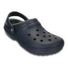 Crocs Classic Fuzz Lined Adult Clogs, Adult Unisex, Size: M9w11, Light Blue